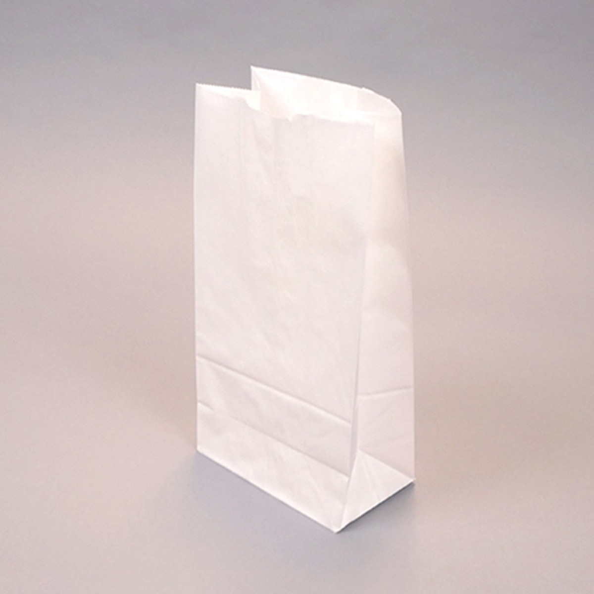 12 lb. White Kraft Paper Bakery Bag